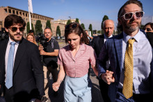 Amanda Knoxová pred talianskym súdom vo Florencii v Taliansku. FOTO: Reuters