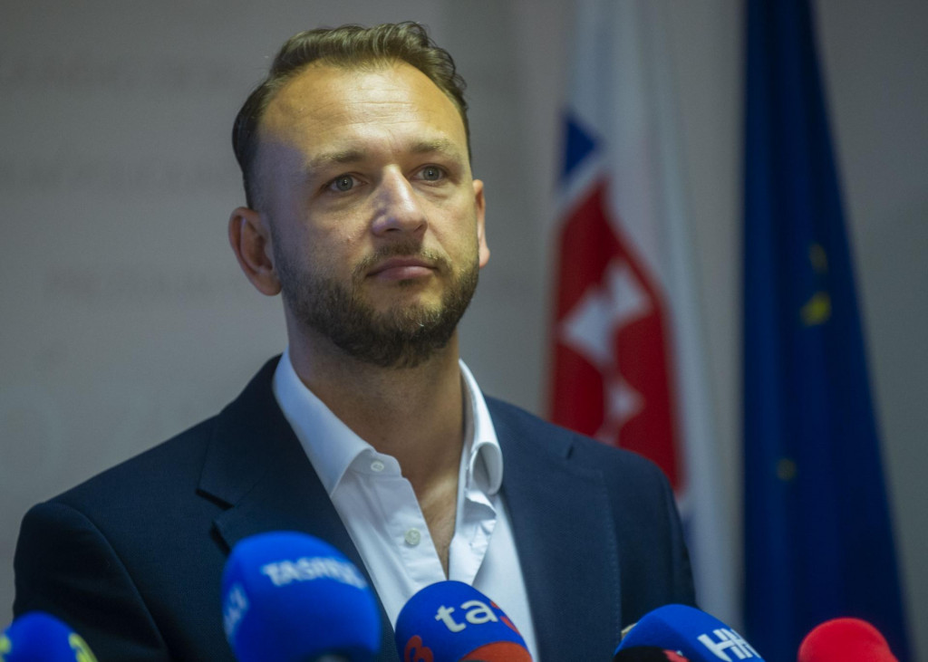 Minister vn&uacute;tra Mat&uacute;&scaron; &Scaron;utaj E&scaron;tok. FOTO: TASR/Jakub Kotian