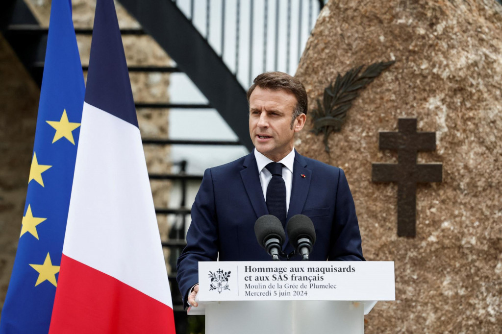 Francúzsky prezident Emmanuel Macron. FOTO: Reuters