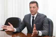 Rastislav Podhorec nastúpil do funkcie generálneho riaditeľa Eximbanky v decembri minulého roka. FOTO: HN/Peter Mayer