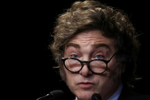 Argentínsky prezident Javier Milei. FOTO: Reuters