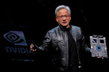 Šéf Nvidie Jensen Huang. FOTO: REUTERS