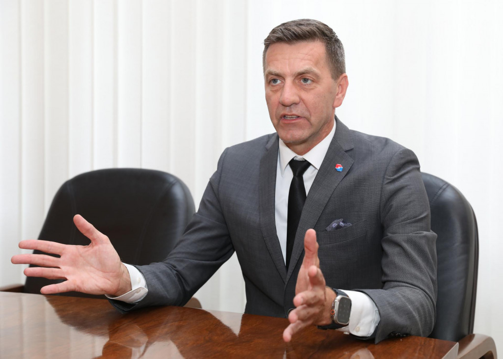 Rastislav Podhorec nastúpil do funkcie generálneho riaditeľa Eximbanky v decembri minulého roka. FOTO: HN/Peter Mayer