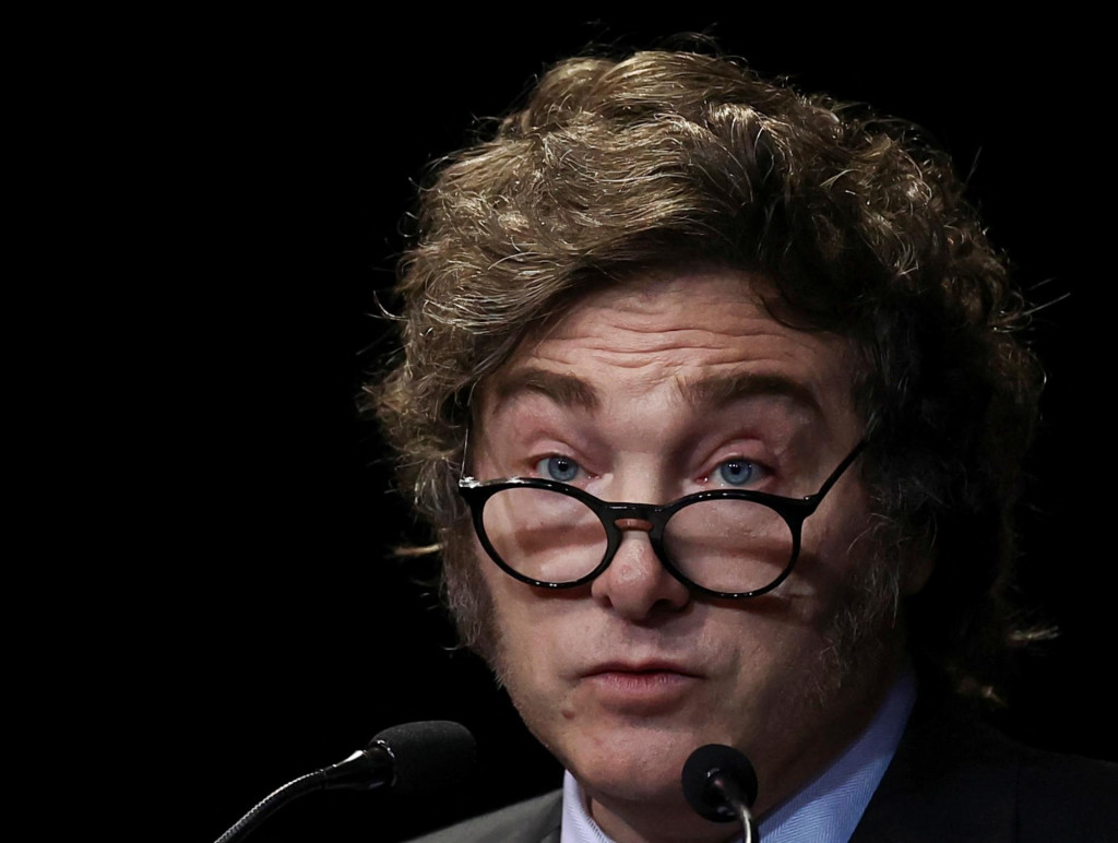 Argentínsky prezident Javier Milei. FOTO: Reuters