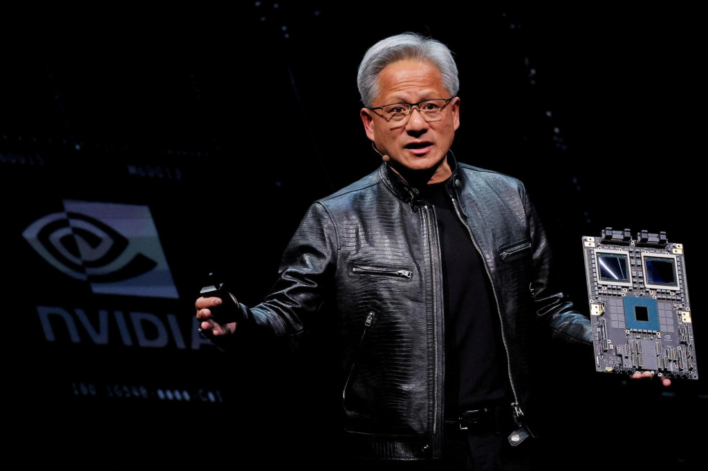 Šéf Nvidie Jensen Huang. FOTO: REUTERS