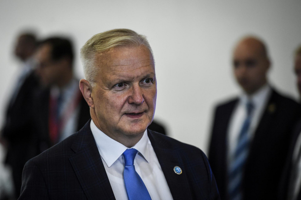 Guvernér fínskej centrálnej banky Olli Rehn.FOTO: REUTERS