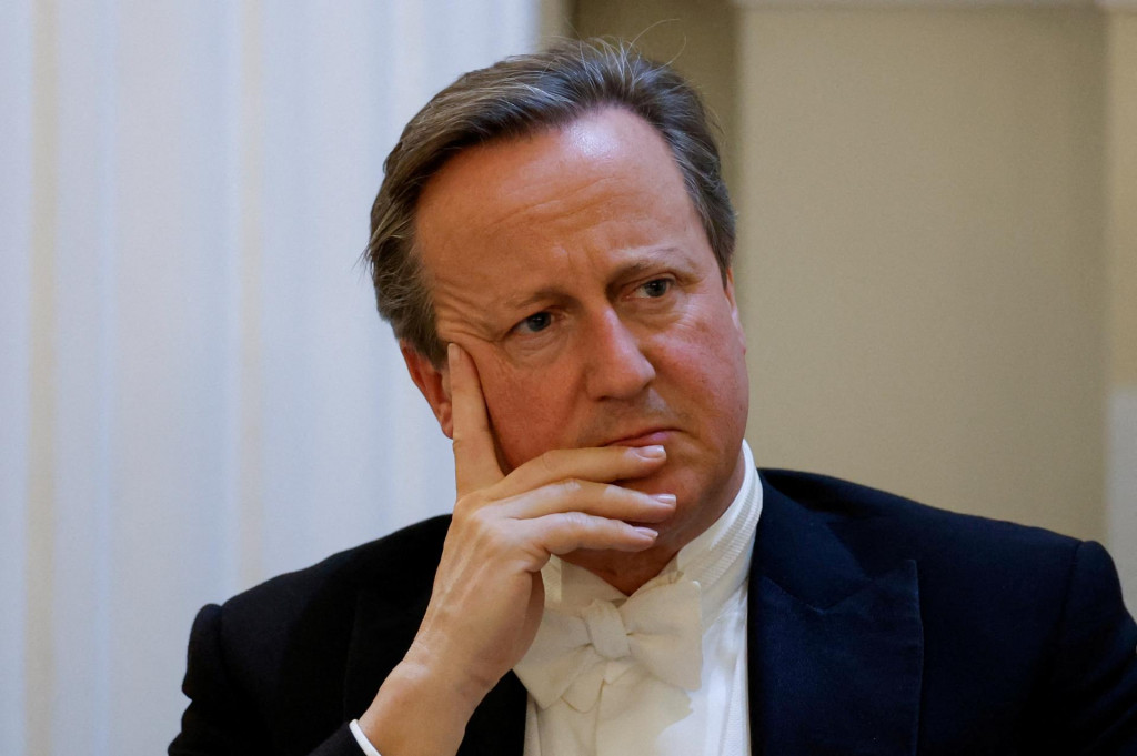 Britský minister zahraničia David Cameron. FOTO: Reuters