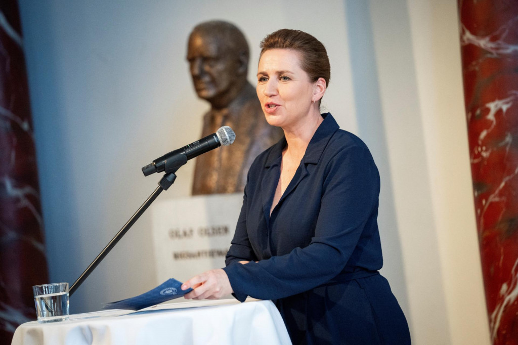 Dánska premiérka Mette Frederiksenová. FOTO: Reuters