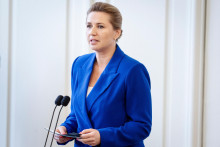 Dánska premiérka Mette Frederiksenová. FOTO: Reuters