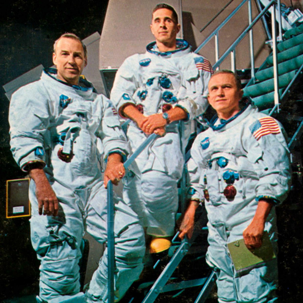 Posádka misie Apollo 8. FOTO: NASA
