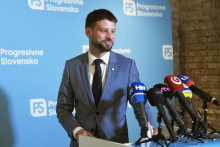 Predseda PS Michal Šimečka. FOTO: TASR/František Iván