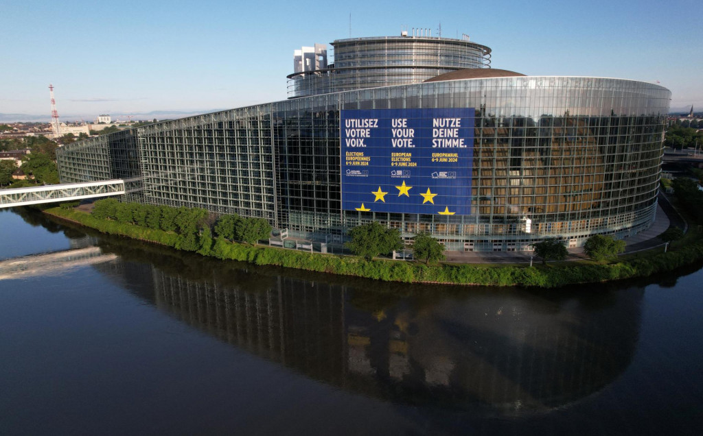Budova Európskeho parlamentu v Štrasburgu. FOTO: Reuters