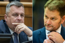 Ani Andrej Danko, ani Igor Matovič. Ich politické subjekty sa do europarlamentu nedostali. FOTO: TASR/koláž HN