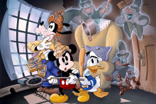 Goofy, Mickey Mouse a Káčer Donald: FOTO: Profimedia