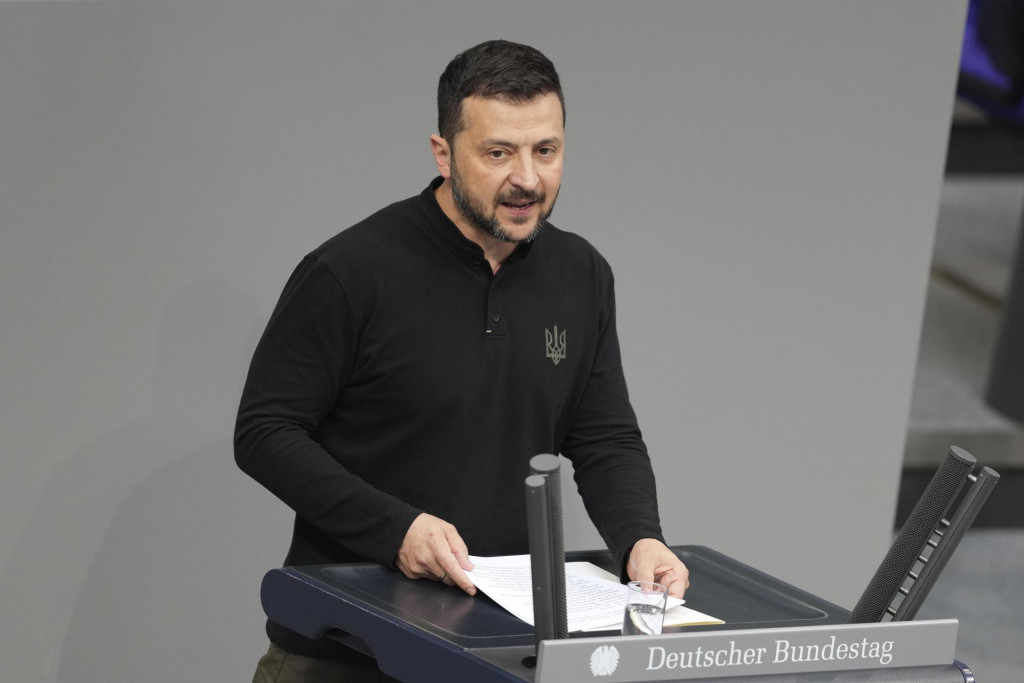 Ukrajinský prezident Volodymyr Zelenskyj. FOTO: TASR/AP