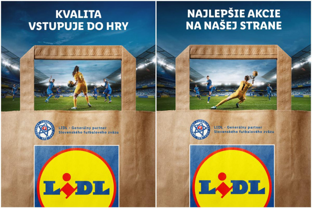 Lidl má novú futbalovú kampaň.