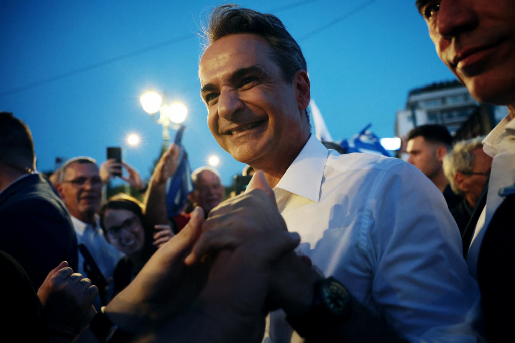 Grécky premiér Kyriakos Mitsotakis. FOTO: Reuters