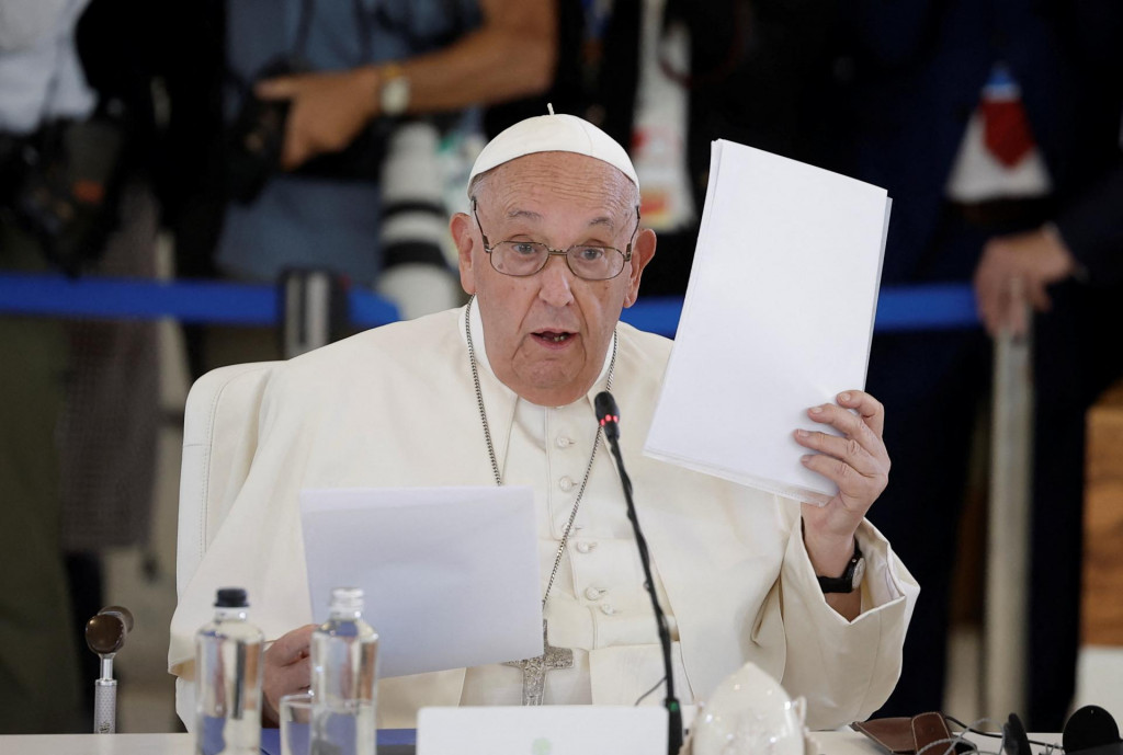 Pápež František. FOTO: Reuters