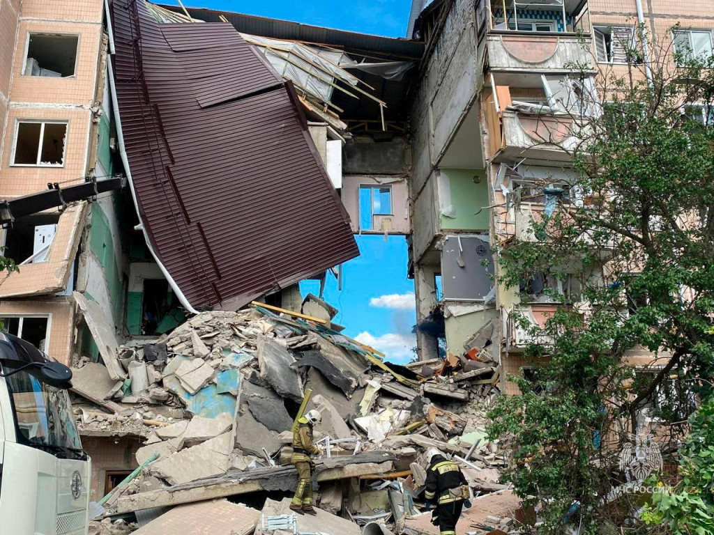 Dôsledok ukrajinského útoku. FOTO: Reuters