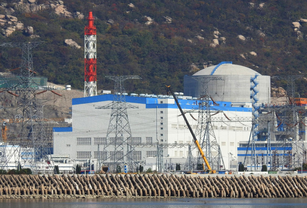 Reaktor 4. bloku jadrovej elektrárne Tianwan v čínskom meste Lianyungang. FOTO: Reuters