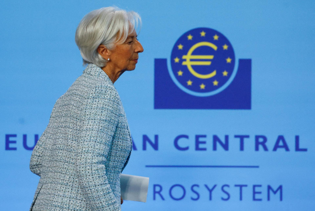 Sadzby pre eurozónu nastavuje ECB pod vedením Lagardovej, na infláciu jednotlivých krajín však majú veľký vplyv vnútorné politiky. FOTO: Reuters