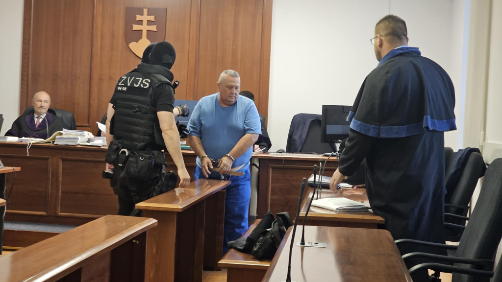 Odsúdený exstarosta František Dora na Špecializovanom trestnom súde v Pezinku.

FOTO: HN/Katarína Šelestiaková