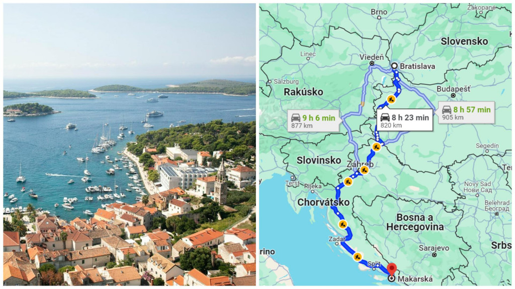 Ako vyzerá cesta k slovenskému moru

FOTO: Profimedia, Google Maps, koláž HN