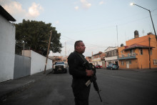 Mexický policajt. FOTO: Reuters