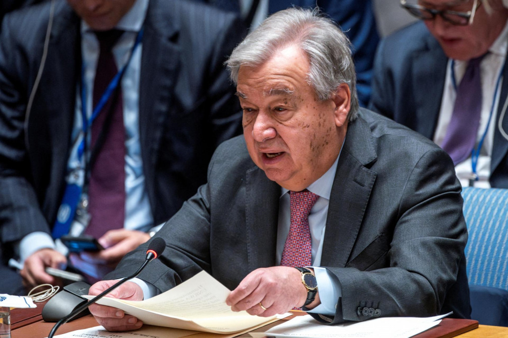 Generálny tajomník OSN António Guterres. FOTO: Reuters