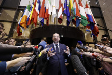 Predseda Európskej rady Charles Michel. FOTO: TASR/AP