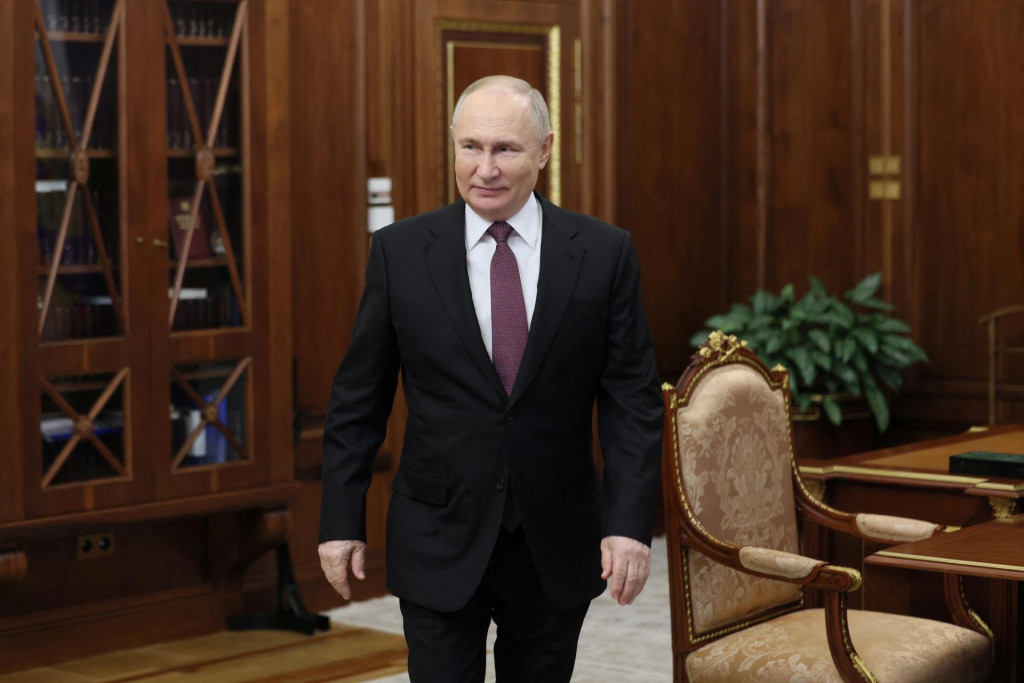 Ruský prezident Vladimir Putin. FOTO: Reuters