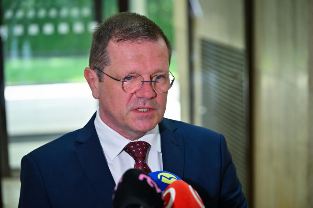 Podpredseda vlády pre Plán obnovy a znalostnú ekonomiku Peter Kmec. FOTO: TASR/Pavol Zachar