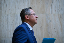 Minister financií Ladislav Kamenický. FOTO: TASR/P. Zachar