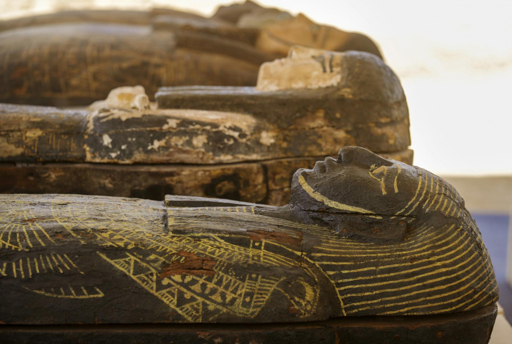 Sarkofágy s múmiami