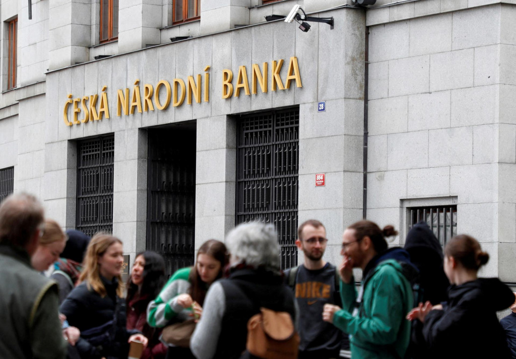 Česká národná banka. FOTO: Reuters