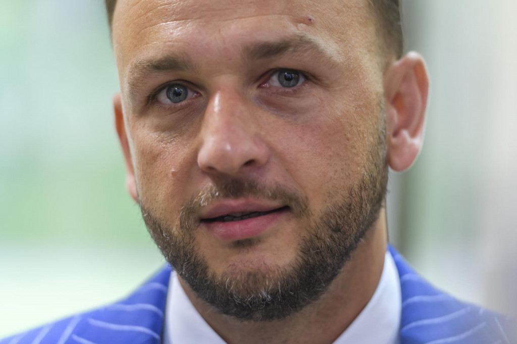 Minister vn&uacute;tra Mat&uacute;&scaron; &Scaron;utaj E&scaron;tok (Hlas-SD). FOTO: TASR/Jaroslav Nov&aacute;k