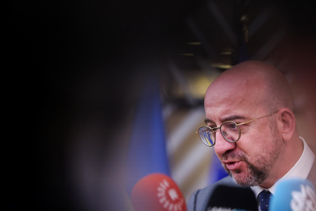 Predseda Európskej rady Charles Michel. FOTO: Reuters