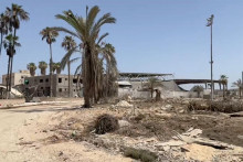 Hraničný priechod Rafah. FOTO: REUTERS