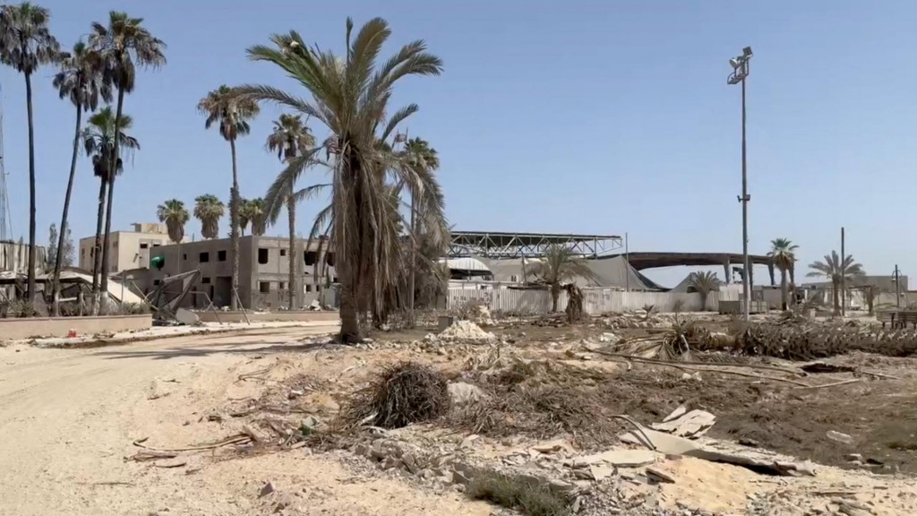 Hraničný priechod Rafah. FOTO: REUTERS