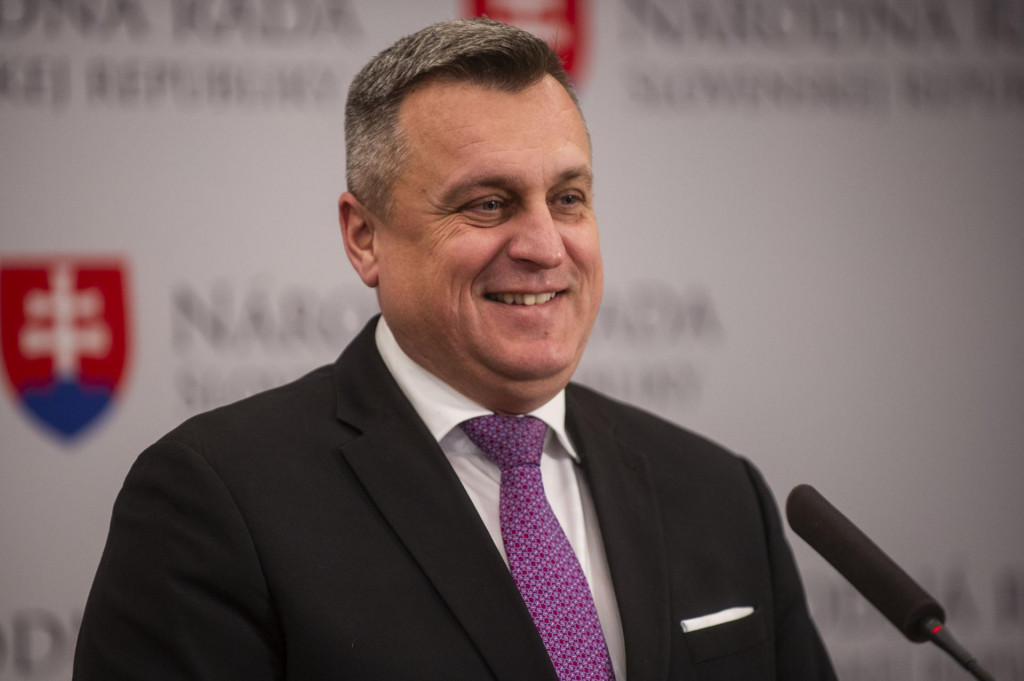 Podpredseda Národnej rady a predseda Slovenskej národnej strany Andrej Danko. FOTO: TASR/Jakub Kotian