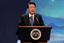 Juhokórejský prezident Jun Sok-jol​. FOTO: Reuters