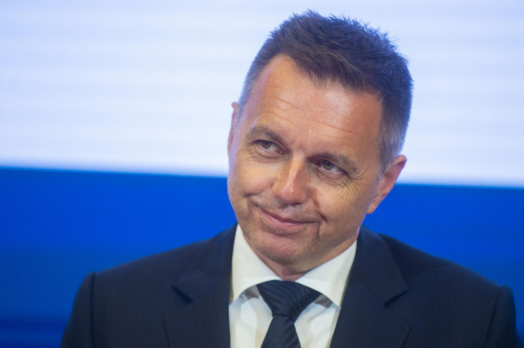Guvernér Národnej banky Slovenska Peter Kažimír. FOTO: TASR/Jakub Kotian