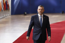 Na snímke prezident Slovenskej republiky Peter Pellegrini. FOTO: TASR/AP
