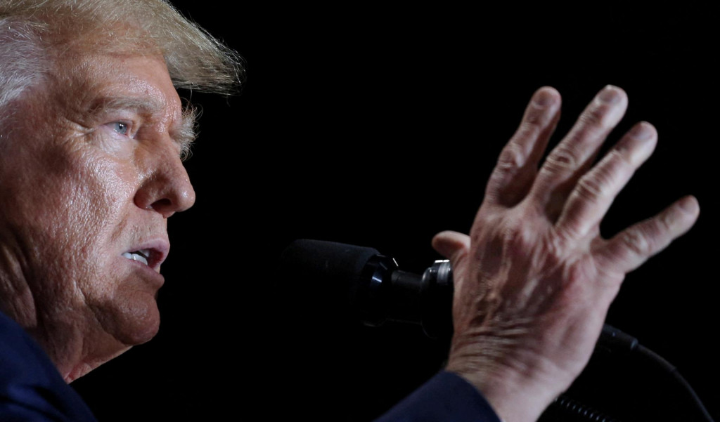 Republikánský kandidát na prezidenta a bývalý prezident USA Donald Trump. FOTO: Reuters