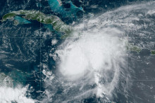 Hurikán Beryl. FOTO: NOAA