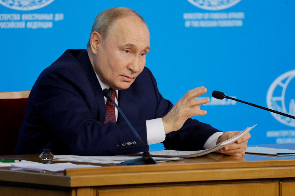 Ruský prezident Vladimir Putin. FOTO: Reuters