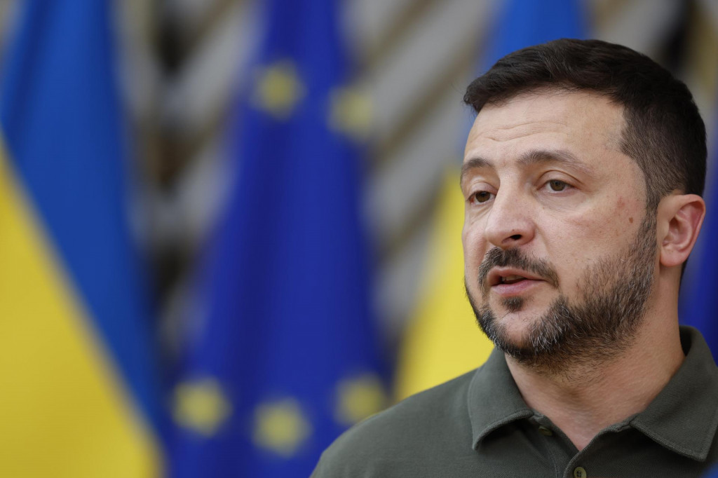 Ukrajinský prezident Volodymyr Zelenskyj. FOTO: TASR/AP