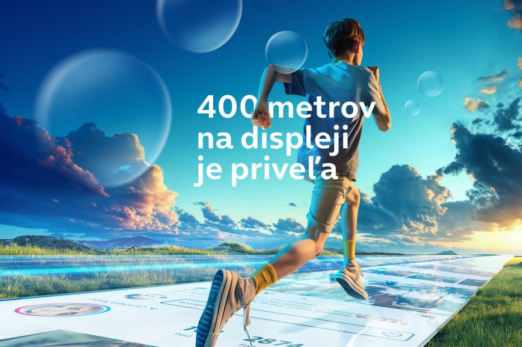 400 metrov na displeji je priveľa. O2 spúšťa kampaň, v ktorej chce rozhýbať deti aj mimo obrazovky.