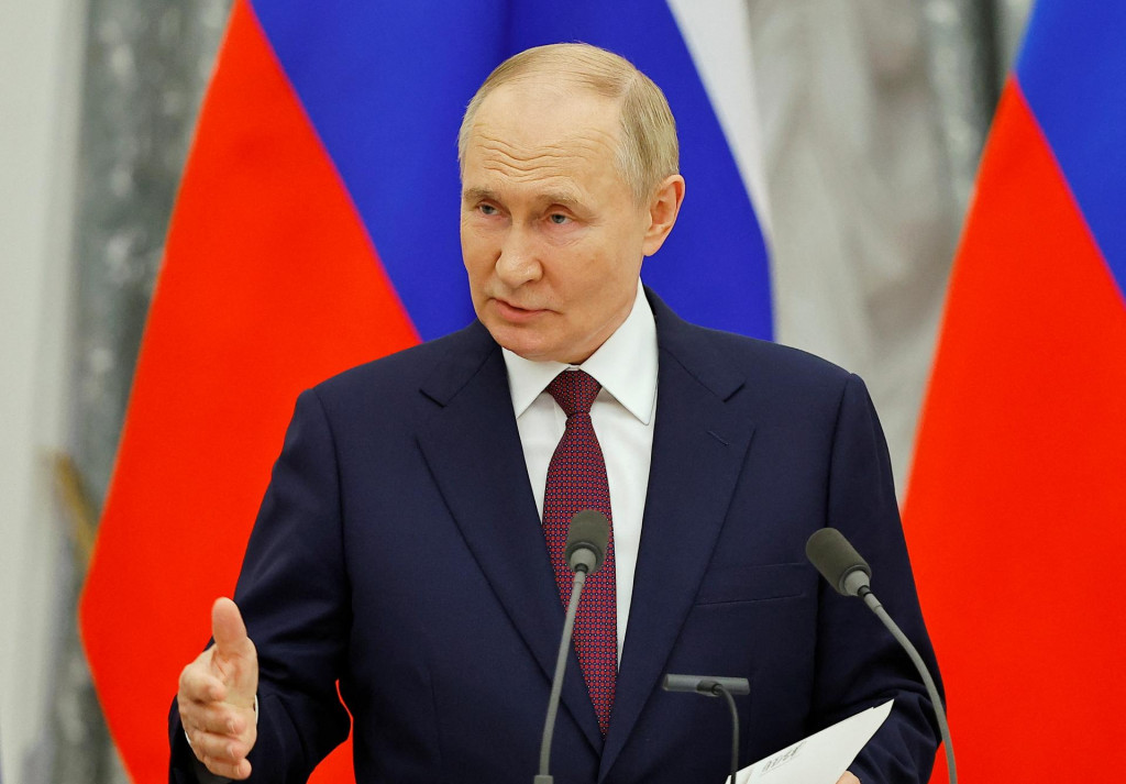 Ruský prezident Vladimir Putin. FOTO: Reuters