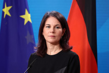 Nemecká ministerka zahraničných vecí Annalena Baerbocková. FOTO: Reuters
